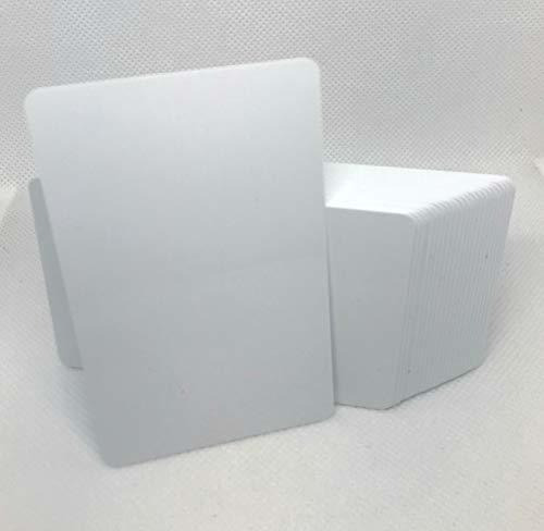 Imagen 2 de 2 de 50 Cr80 30mil Pvc Blanco De Crédito De Plástico, Regalo, Fot