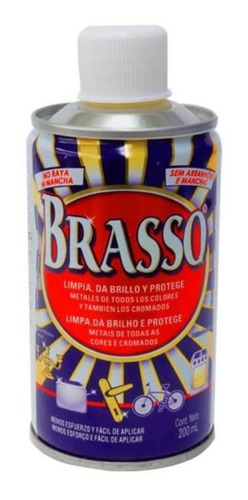 Limpiador Metales Liquido 200 Mls - Rco015 - Brasso