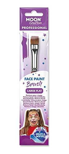 Pincel De Brocha Plana Para Pintura Facial En Tamaño Grande