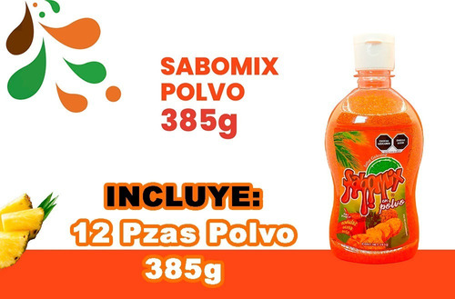 Imagen 1 de 10 de 12 Pzas Polvo Sabomix Ideal Para Fruta Y Micheladas!!!