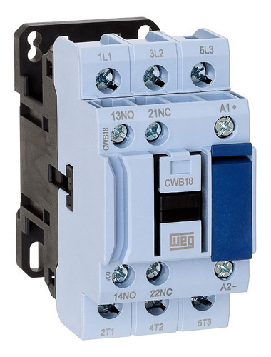 Contactor Weg Trifásico 25a, Bobina 220vac, 1na+1nc