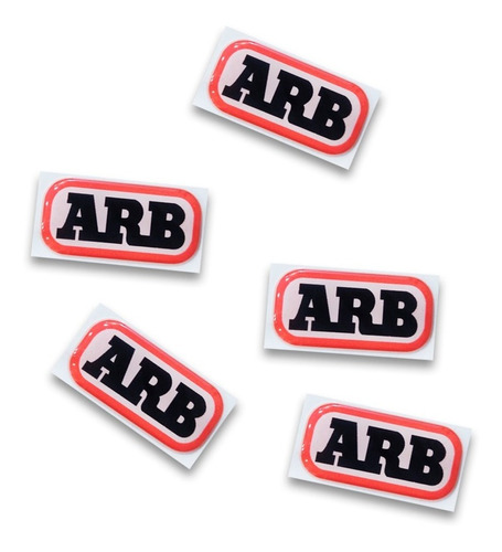 Imagen 1 de 2 de Emblemas, Calcomanias Relieve Logo Arb Para Faro Led