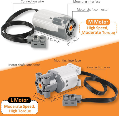 Kit De Motor 9 En 1 Compatible Con Lego Technic, Juego De...