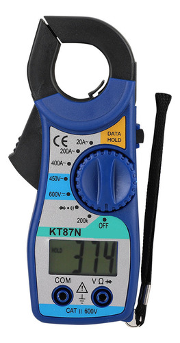 Multímetro Digital Kt87n 600v/450v Dc/ac Pinza Amperimétrica