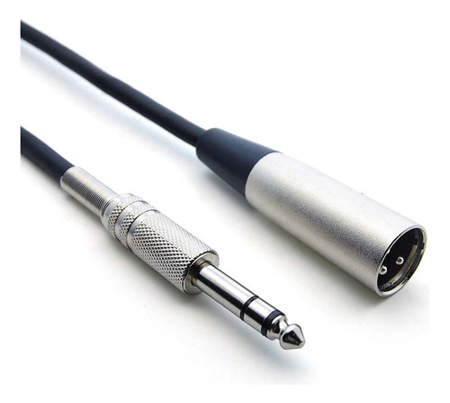 Accl Cable Microfono Xlr 3p Macho 1 4 Trs (audio 98.4 Ft  