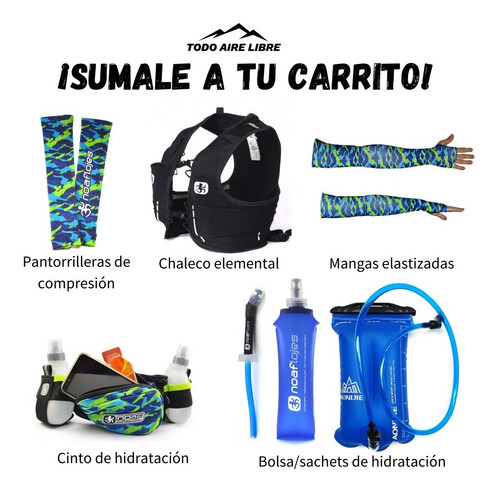 Imagen 7 de 10 de Porta Caramagnola De Mano Noaf Running Increible