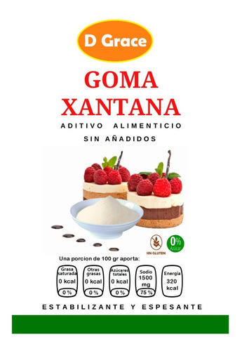 Imagen 2 de 5 de Goma Xantana Y Psyllium Polvo Keto 500 Gr C/u