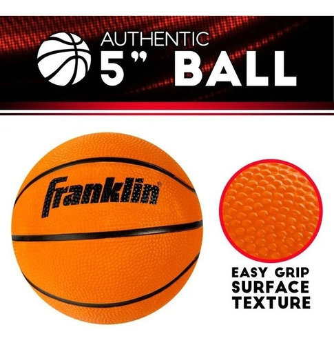 Imagen 4 de 10 de Basketball Set De Aro Y Pelota Original Franklin Basquetbol