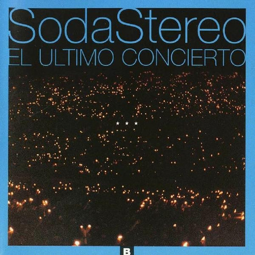 Soda Stereo El Último Concierto B Cassette Usado Arg