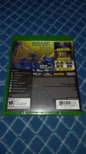 Xbox One Videojuego Rainbow Six Extraction Original FĂsico (Usado)