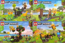 Comprar My World Bloques Para Armar Pack X 4 Sets Mg1218 532pz