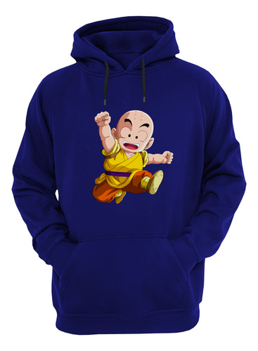 Dragon Ball Krilin Retro Buzo Canguro Friki Tu Eres #1