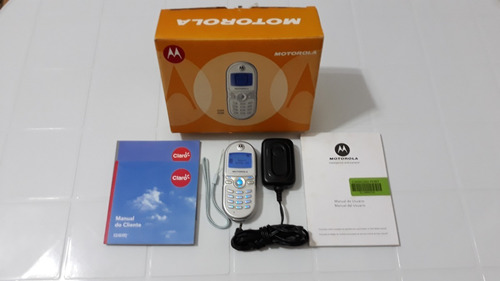 Celular Motorola C200 Com Fonte Carregador