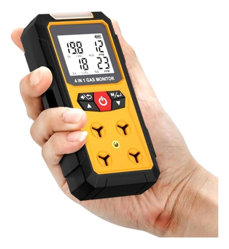 Detector De Fugas 4 En 1 H2s, Ex, O2, Co For Seguridad Hogar