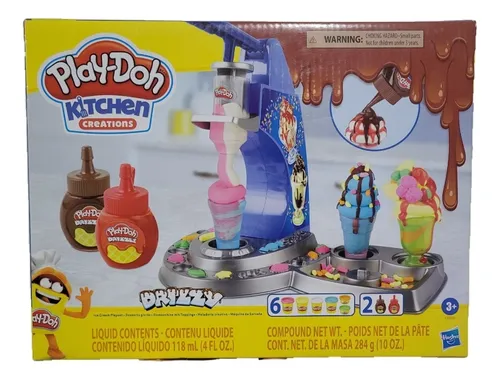 Fábrica de Helados 21 Piezas 4 Botes Plastilina - Juguetilandia