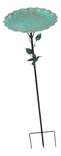 Comedero Para Pájaros De Metal Para Jardín Al Aire Libre,