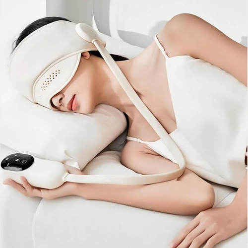 Masajeador Eléctrico Con Gorro, Masajeador De Ojos Y Cabeza