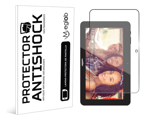 Protector Mica Pantalla Para Tablet Wolder Mitab California