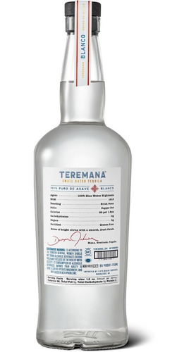 Imagen 3 de 8 de Tequila Teremana Blanco 750ml