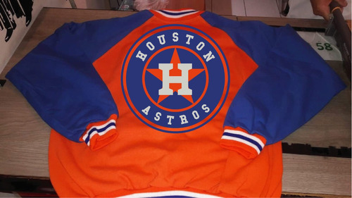 Chamarra Astros Houston Naranja