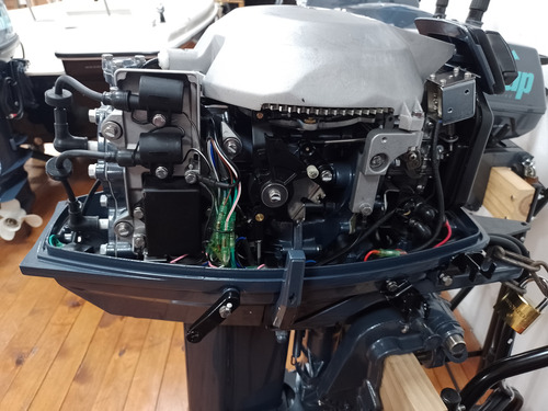 Motor Fuera De Borda Green Up 30 Hp 2 T Arranque Eléctrico