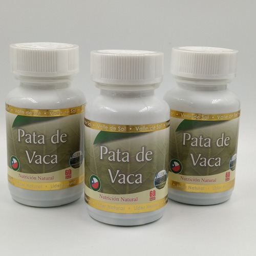 Pata De Vaca 60 Cápsulas Pack De 3 Frascos