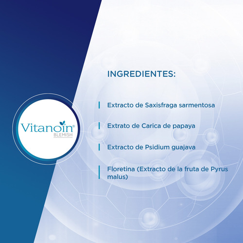 Vitanoin Blemish Suero Facial Despigmentante Antiedad 30 Ml