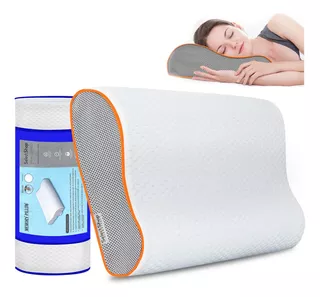 Almohada Memory Foam Ergonomica Ortopedica Suave Cómoda