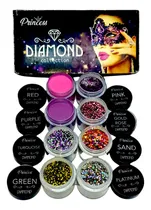 Comprar Acrílicos Diamon Princess Colección De 8pz