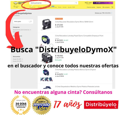 Imagen 2 de 7 de Rotuladora Dymo Letratag Lt100h Plus Etiquetadora +3cart W01