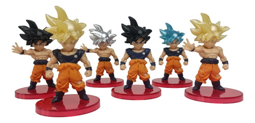 Figuras Muñecos Dragon Ball Z Set X21 7cm Goku Vegeta Freeze
