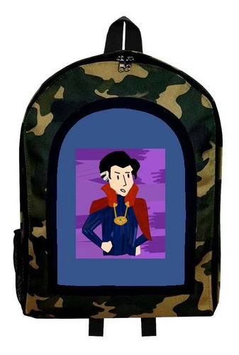 Mochila Camuflada Dr Strange Nueva Colección Modelo 23