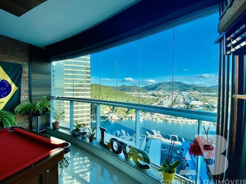 Imagem 1 de 30 de Marina Palace, Cobertura Duplex Vista Do Mar, Mobiliada, 02 Suítes + 02 Demi Suítes, Piscina, 04 Vagas De Garagem, Barra Sul, Balneário Camboriú, Sc. - Co00063 - 69877529