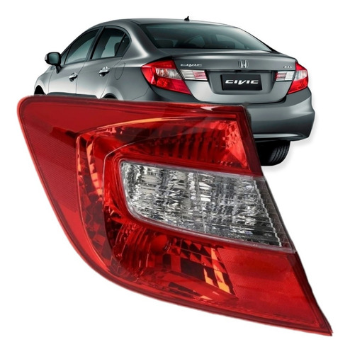 Imagen 1 de 6 de Faro Trasero Honda Civic 12/15 - Exterior - Simil Original