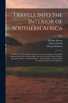 Libro Travels Into The Interior Of Southern Africa: In Wh...