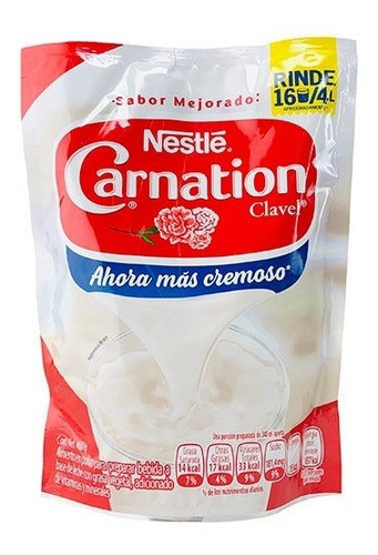Paquete De Leche En Polvo Nestle Carnation 460 G 