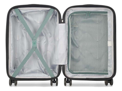 Valija De Cabina Expandible 55 Cm. Delsey Shadow 5.0 Color Verde