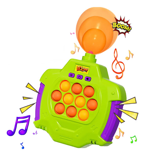 Pop It Electrónico Con Globo Con Batería Recargable
