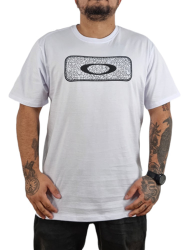 Camiseta Oakley Silk Logo Graphic Tee White