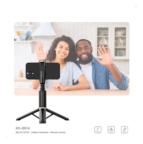 Soporte Palo Selfie Tripode K17 Hoco + Control Bluetooth
