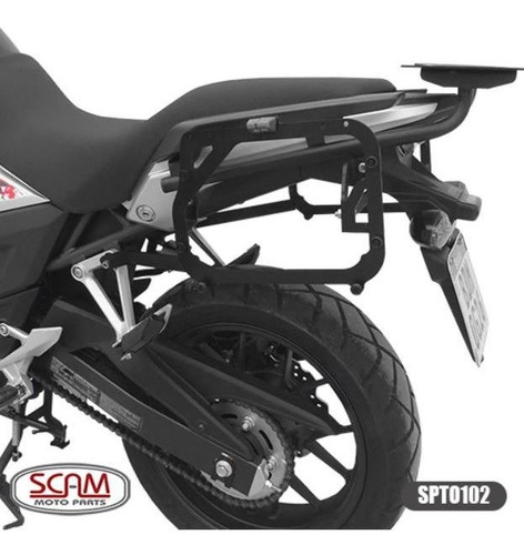 Imagem 2 de 2 de Suporte Baú Lateral Scam Honda Cb500 X Cb 500 X Spto 102
