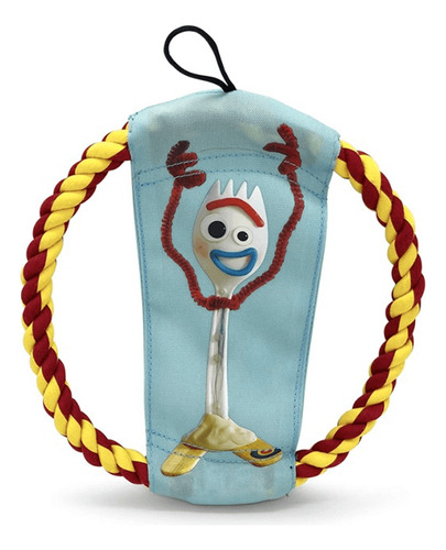 Cosmic Pet® Juguete Frisbee Toy Story 4 Woody & Forky Rope