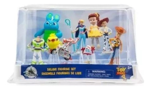 Set X 9 Figuras Coleccionables Disney Pixar Toy Story 4