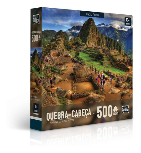 Quebra Cabeça Machu Picchu Cidade Perdida Dos Incas 500 Pcs