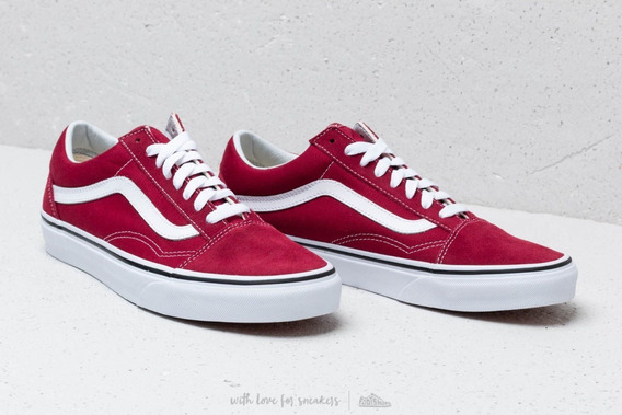 vans en rojo