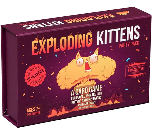 Gatitos Explosivos Hasta 10 Jugadores Exploding Kittens
