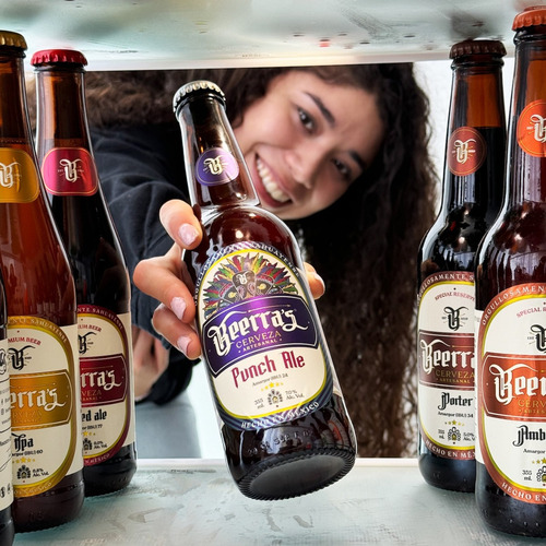 Cerveza Artesanal Estilo Red Ale Beerras 24 Botellas 355ml