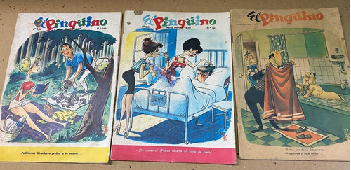 El Pinguino 3 Revistas, Humor Chileno, Cr0217