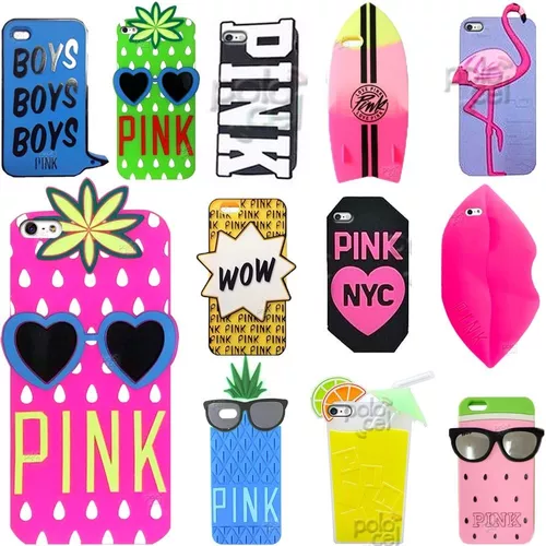 Funda Silicona Victoria Secret 6 6plus Varios Modelos | MercadoLibre