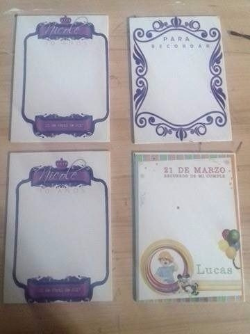 Imagen 5 de 6 de Pizarras Imantadas Souvenirs X 35 Personalizadas